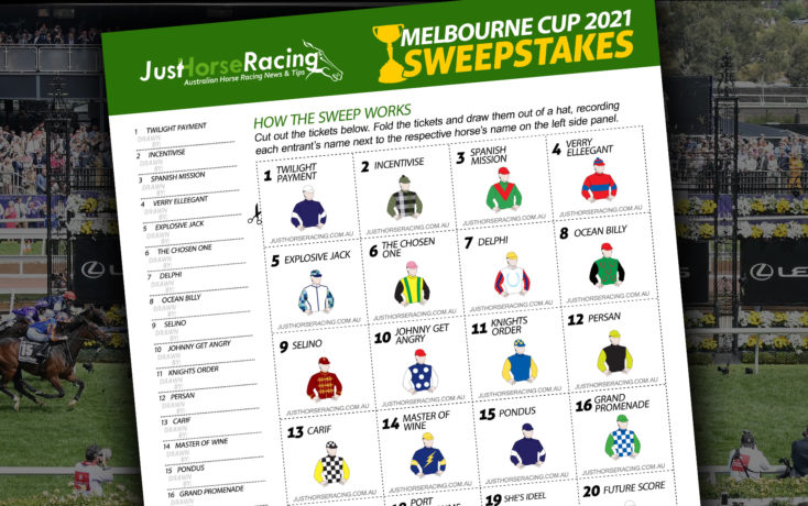 Melbourne Cup Sweep – Download Our Free A4 Office Sweep For 2021 HERE!