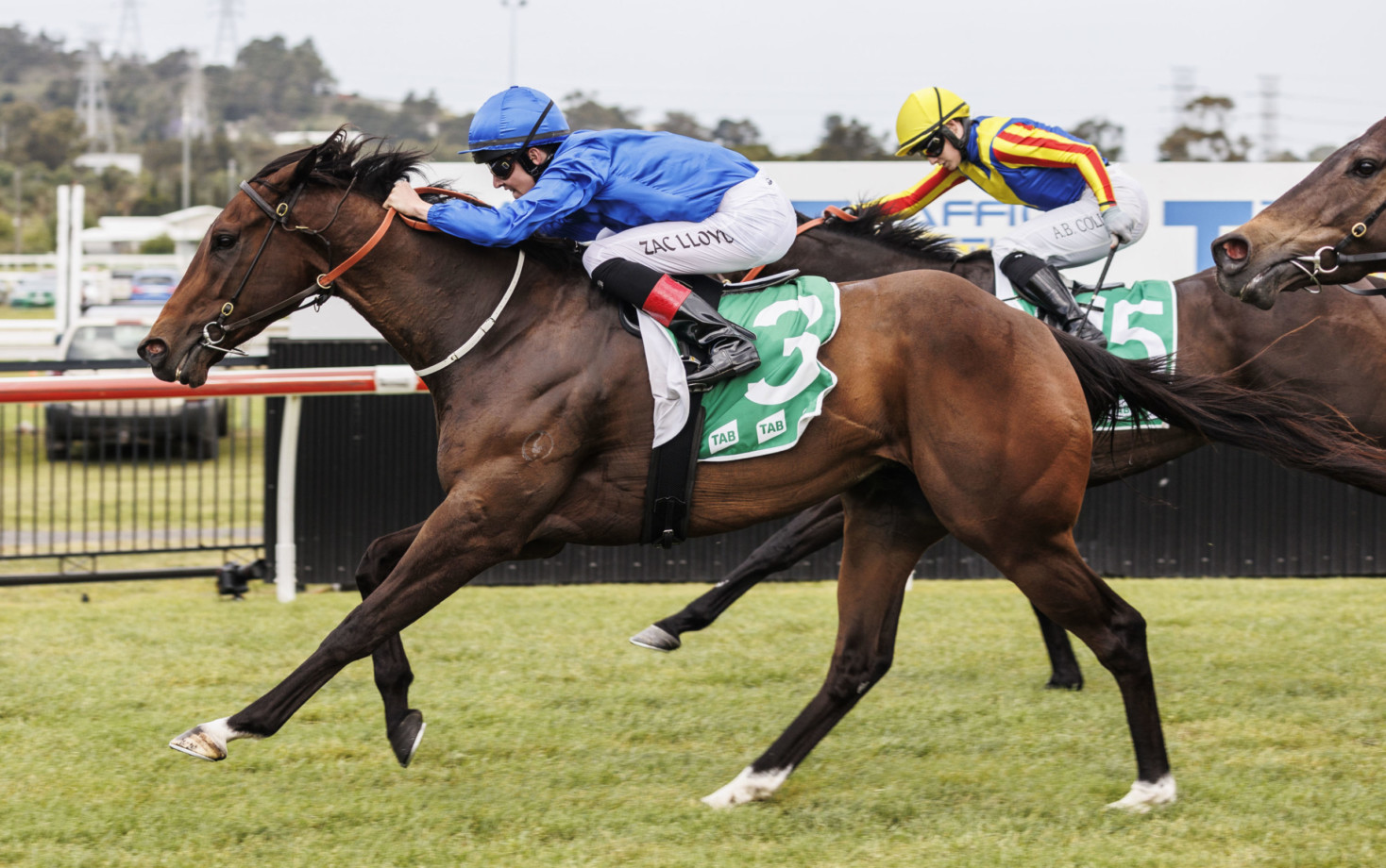 Zac Lloyd rewards Godolphin's faith with Warra win