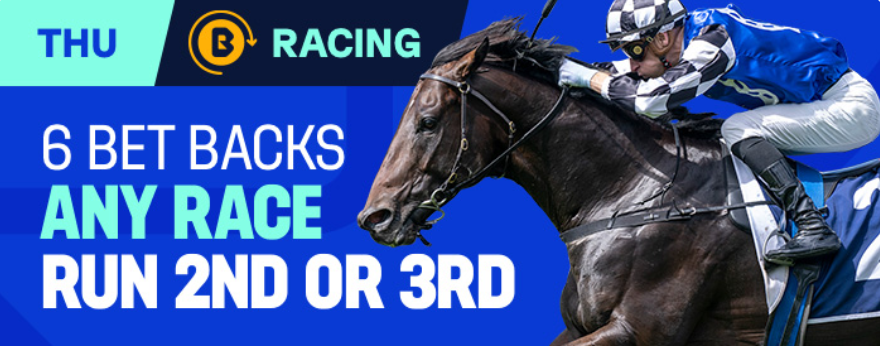 Any Australian Thoroughbred Races Six Bet Backs Offer at Betr!