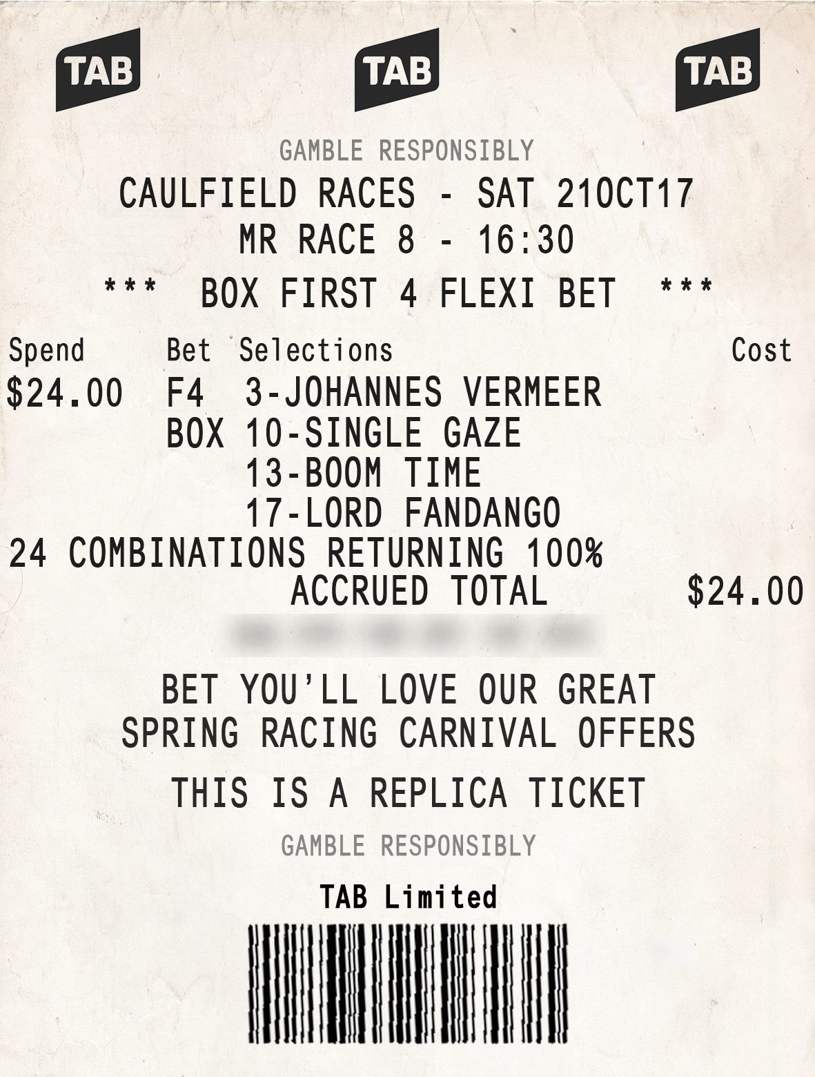 CLEVER PUNTER 🇦🇺🏇 on X: Caulfield Cup fever is amongst us and I've  landed with this card for the day. Viviane and Spacewalk my best bets for  the day, going against some