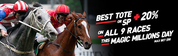 Magic Millions offer ladbrokes